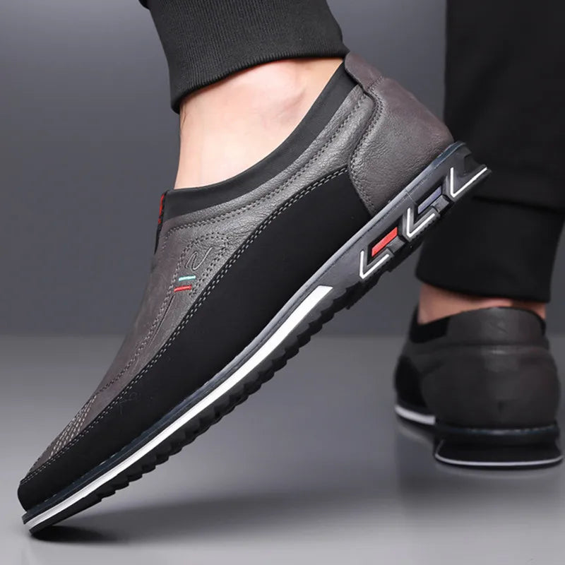 Δερμάτινα παπούτσια Slip-On Business
