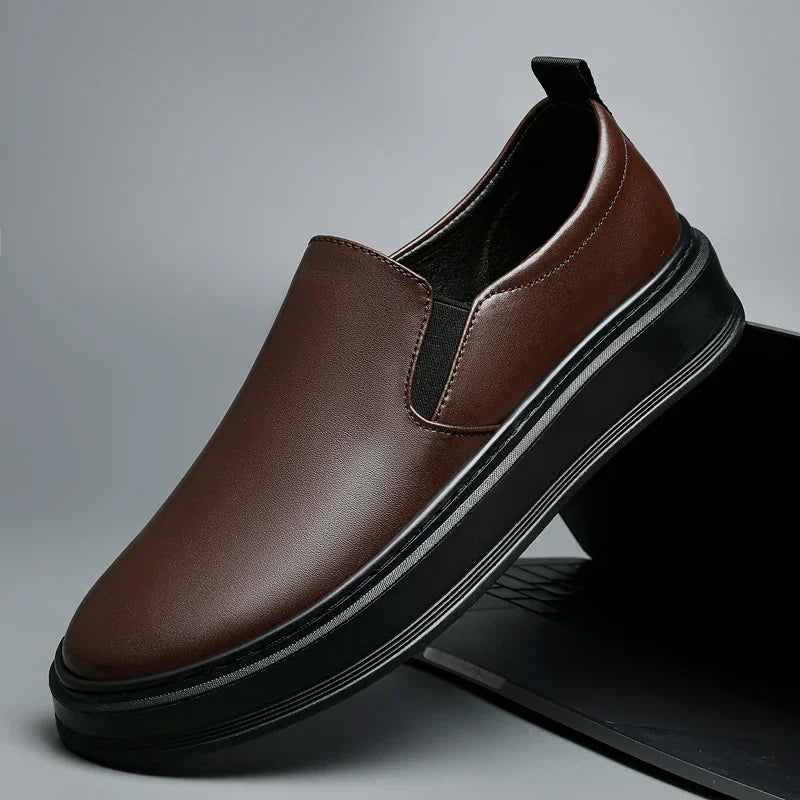 Δερμάτινα παπούτσια Slip-On