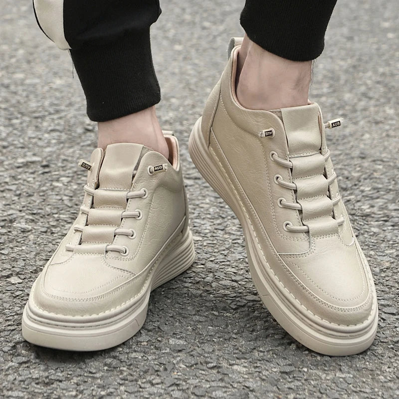 Κομψά δερμάτινα παπούτσια Oxford