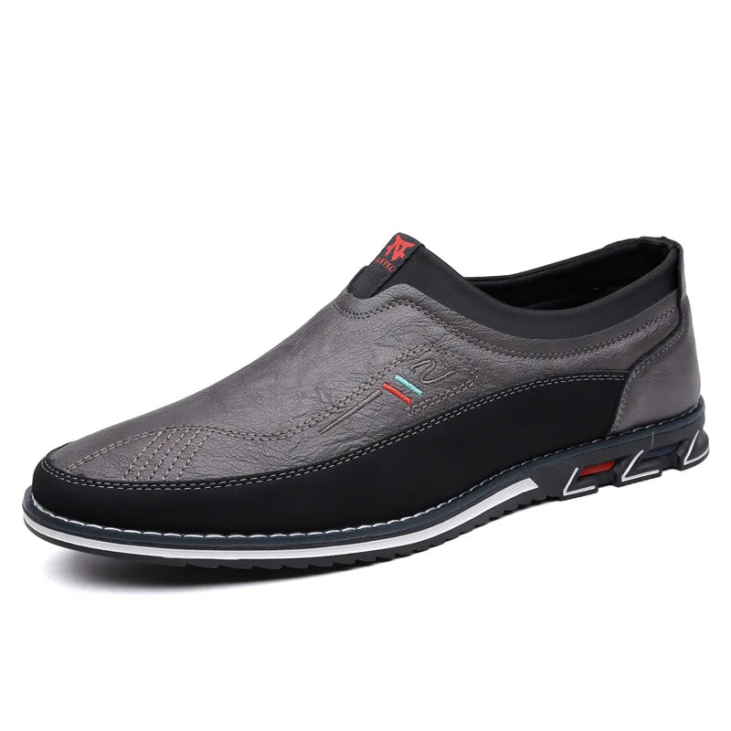Δερμάτινα παπούτσια Slip-On Business
