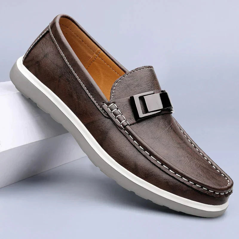 Πολυτελή δερμάτινα παπούτσια Loafers