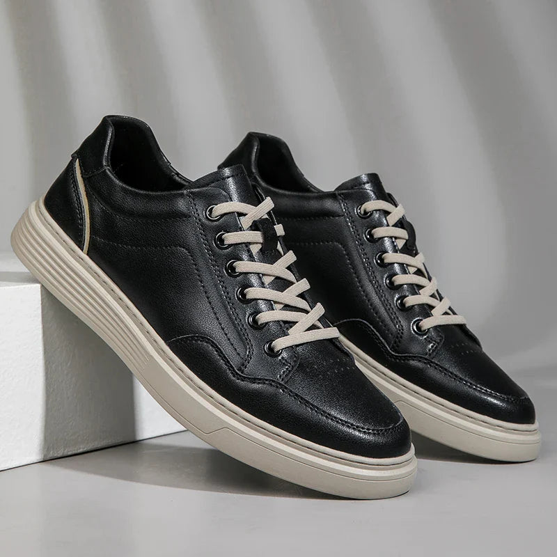 Κομψά δερμάτινα παπούτσια