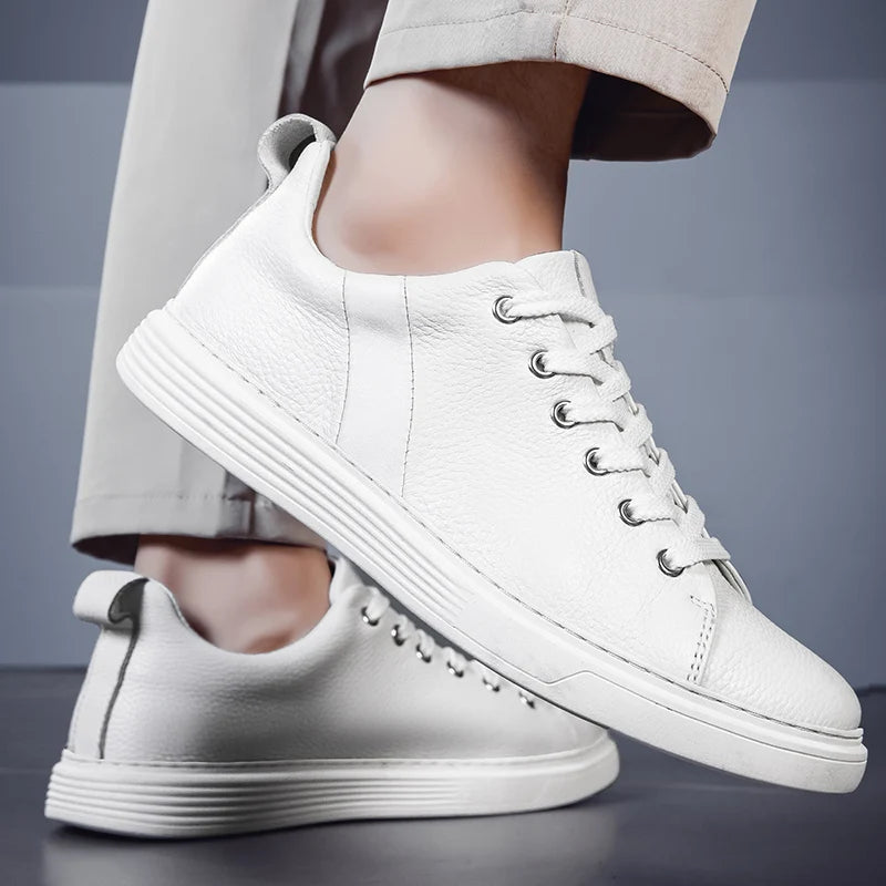 Κομψά δερμάτινα παπούτσια