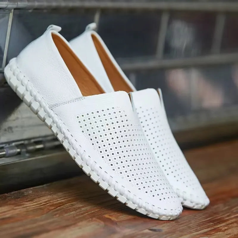 Αναπνεύσιμο δέρμα Loafers