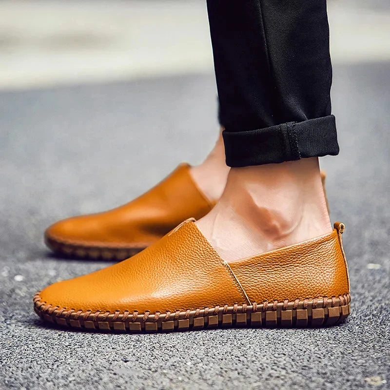 Αναπνεύσιμο δέρμα Loafers