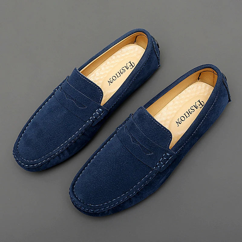 Σουέτ μποτάκια Loafers