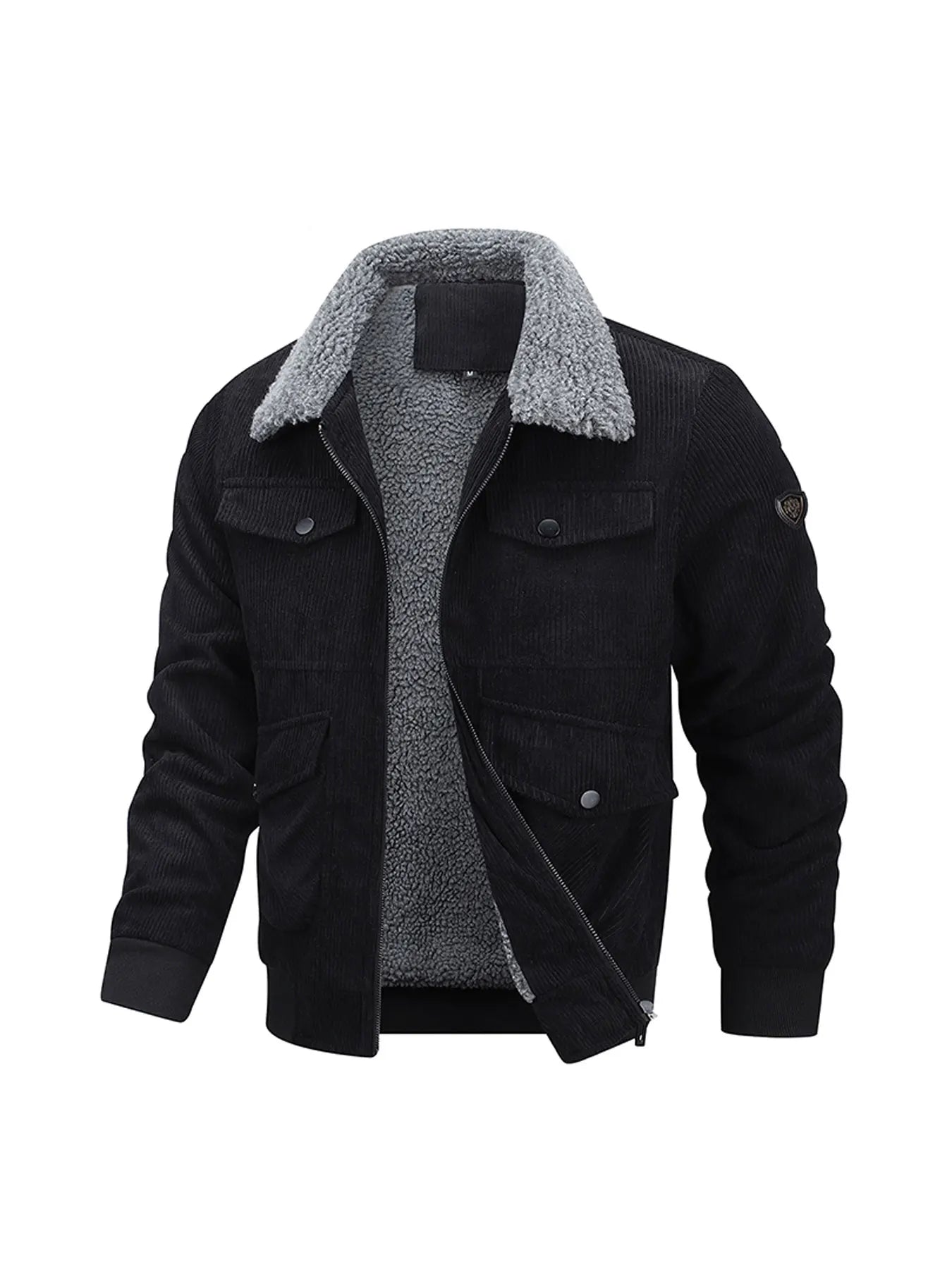 Κομψό μπουφάν από κοτλέ