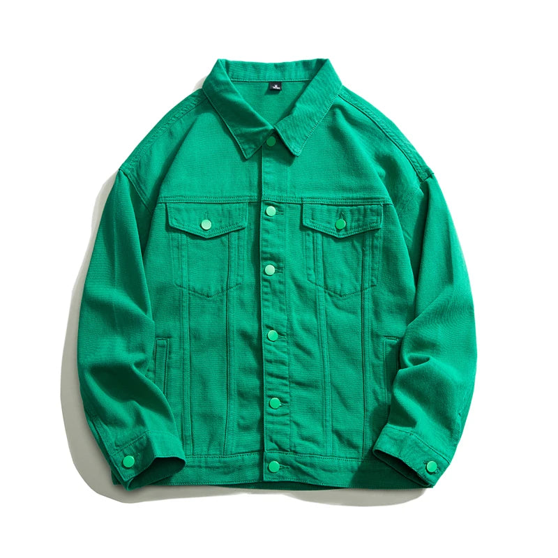 Oversized τζιν μπουφάν