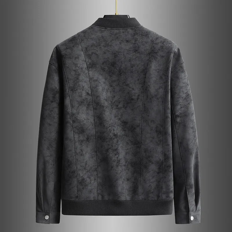 Σακάκι μπέιζμπολ από σουέτ