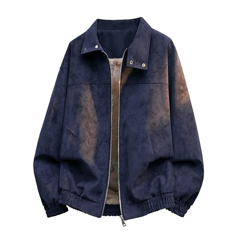 Ρετρό μπουφάν με φόδρα