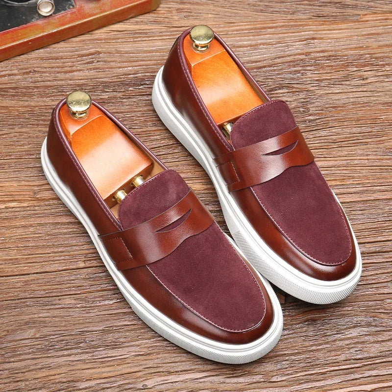 Naples δερμάτινα παπούτσια Loafers