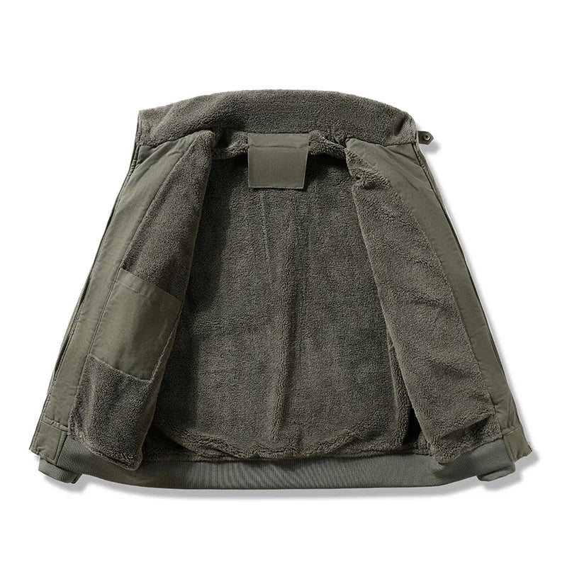 Μπουφάν από βαμβάκι με φόδρα