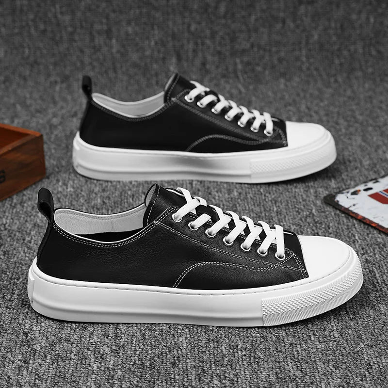 Κομψά δερμάτινα παπούτσια