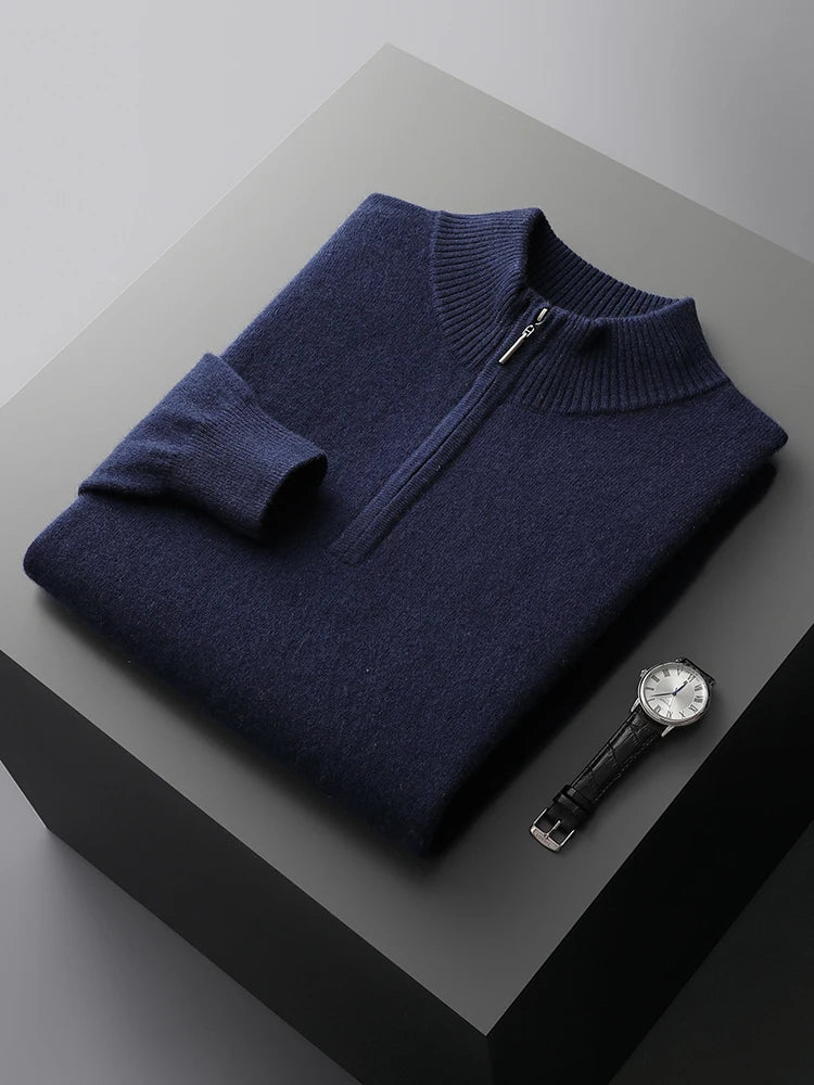 Φλορεντία Κασμίρ Πουλόβερ με Φερμουάρ