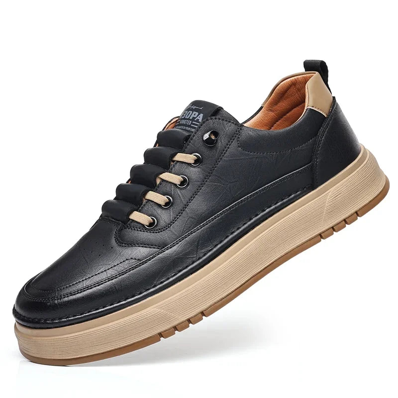 Κομψά δερμάτινα παπούτσια