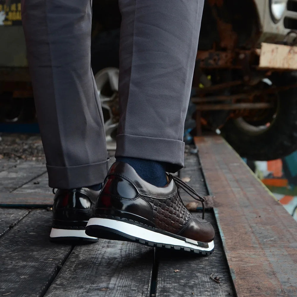 Γνήσια δερμάτινα παπούτσια