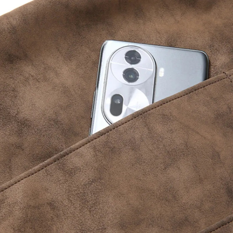 Σακάκι μπέιζμπολ από σουέτ