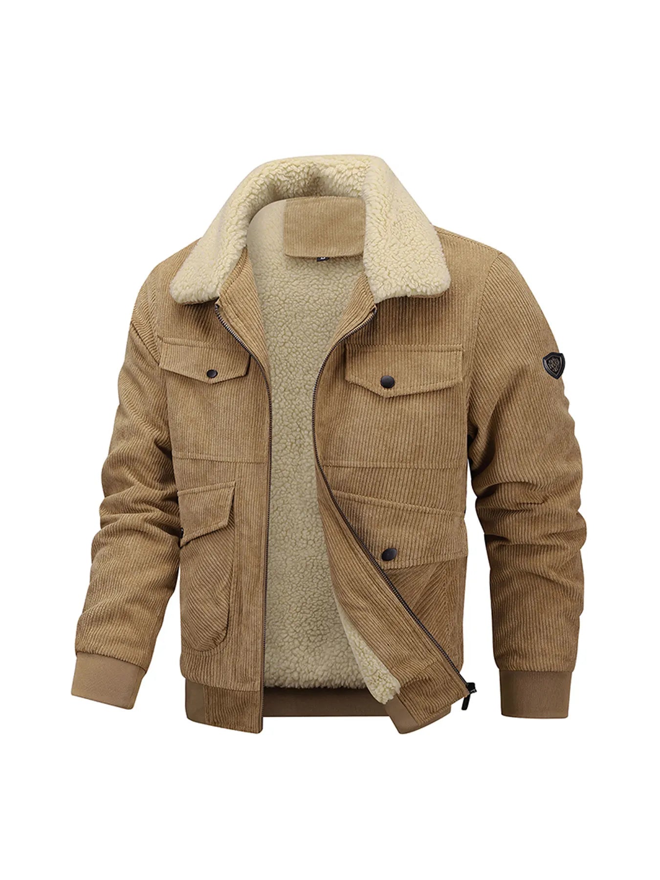 Κομψό μπουφάν από κοτλέ