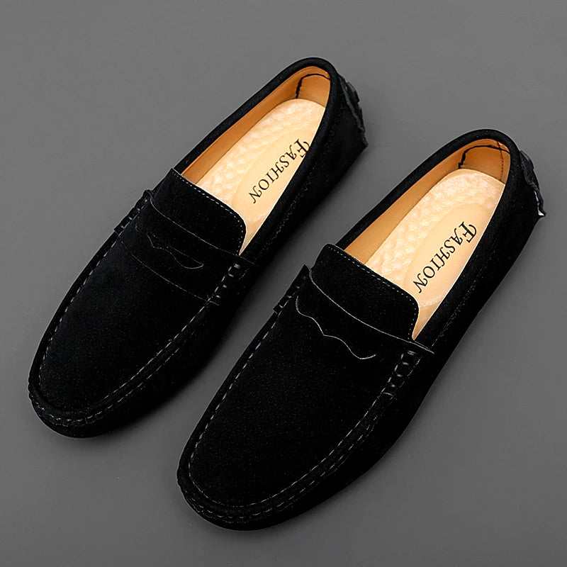 Σουέτ μποτάκια Loafers