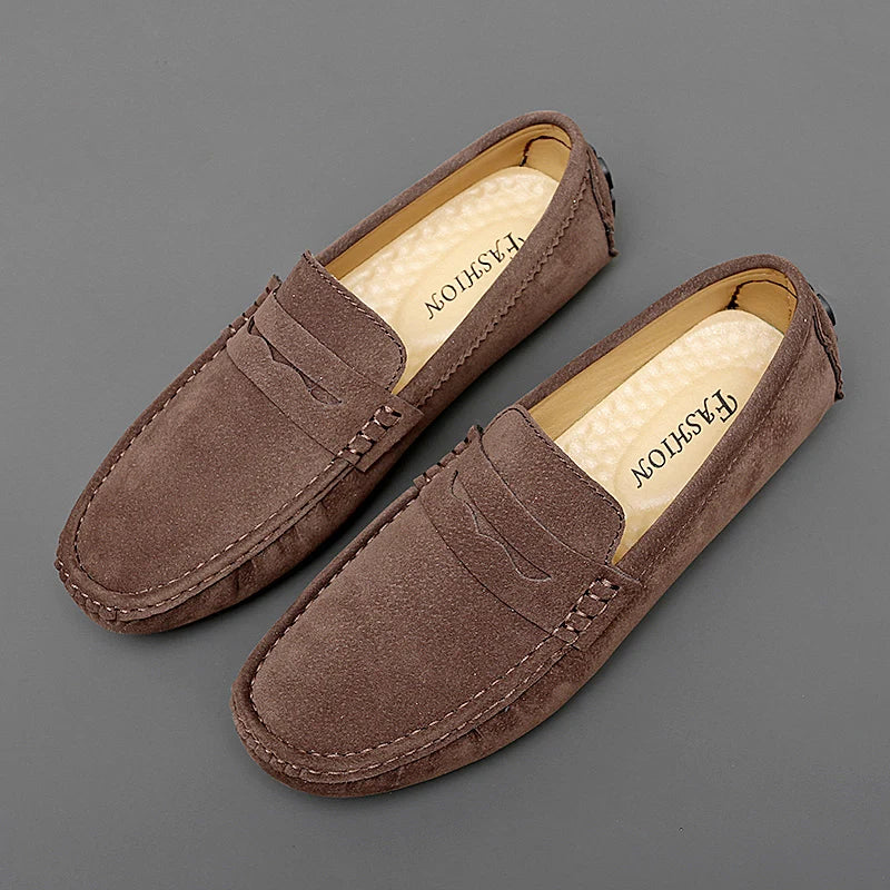Σουέτ μποτάκια Loafers
