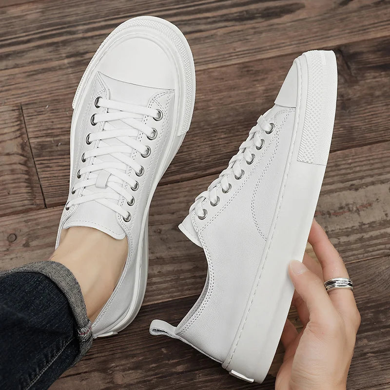 Κομψά δερμάτινα παπούτσια