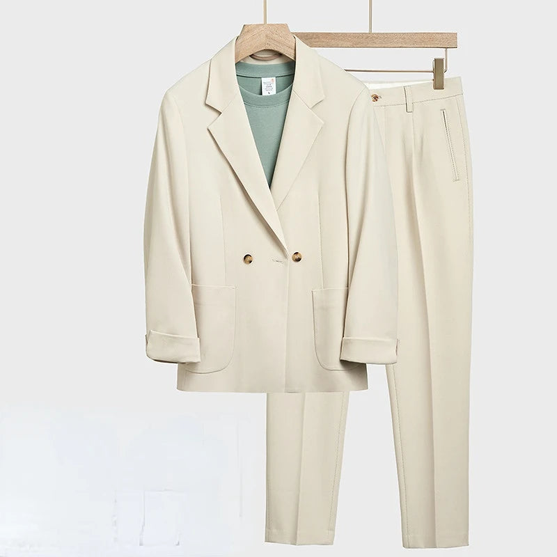 Κομψό ανδρικό σετ χαλαρής εφαρμογής