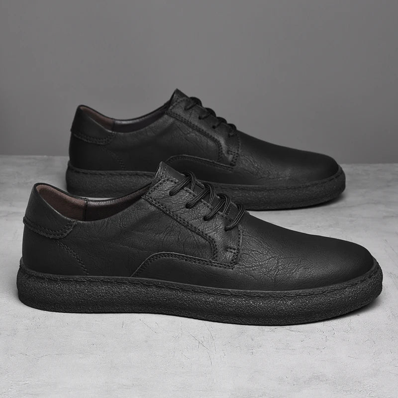 Κομψά δερμάτινα παπούτσια