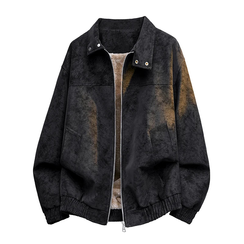 Ρετρό μπουφάν με φόδρα