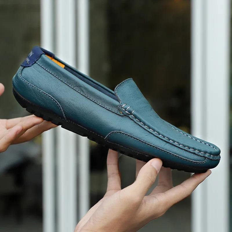 Vintage δερμάτινα παπούτσια Loafers