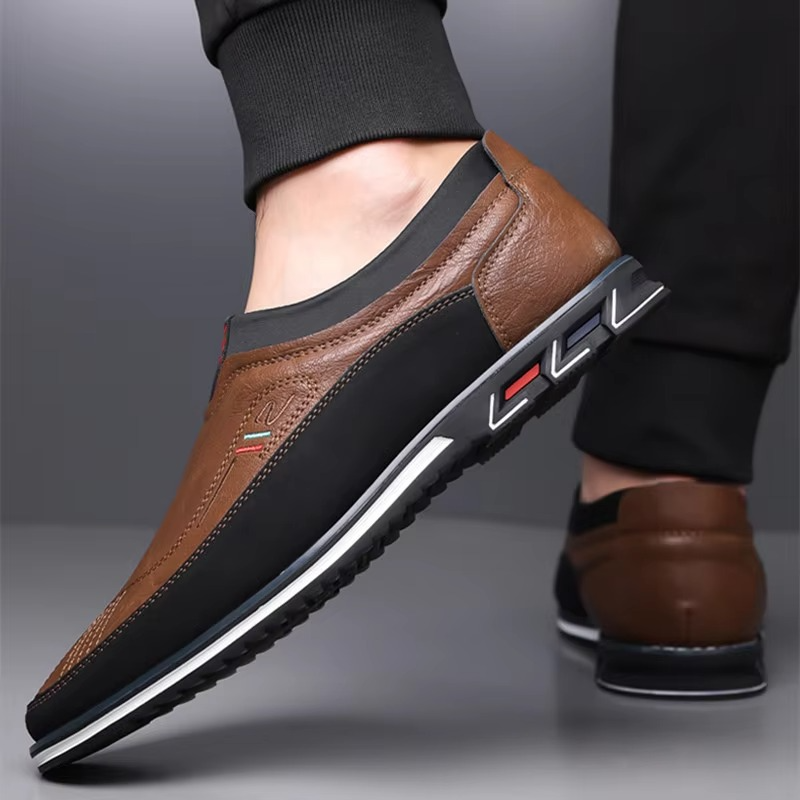 Δερμάτινα παπούτσια Slip-On Business