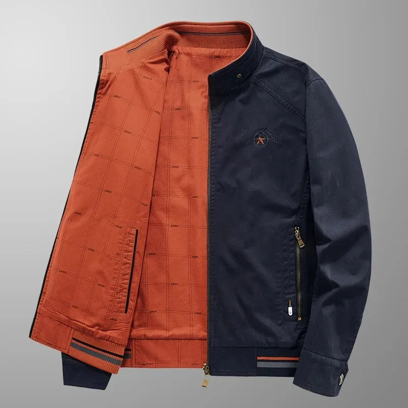 Διπλής όψης ανδρικό μπουφάν