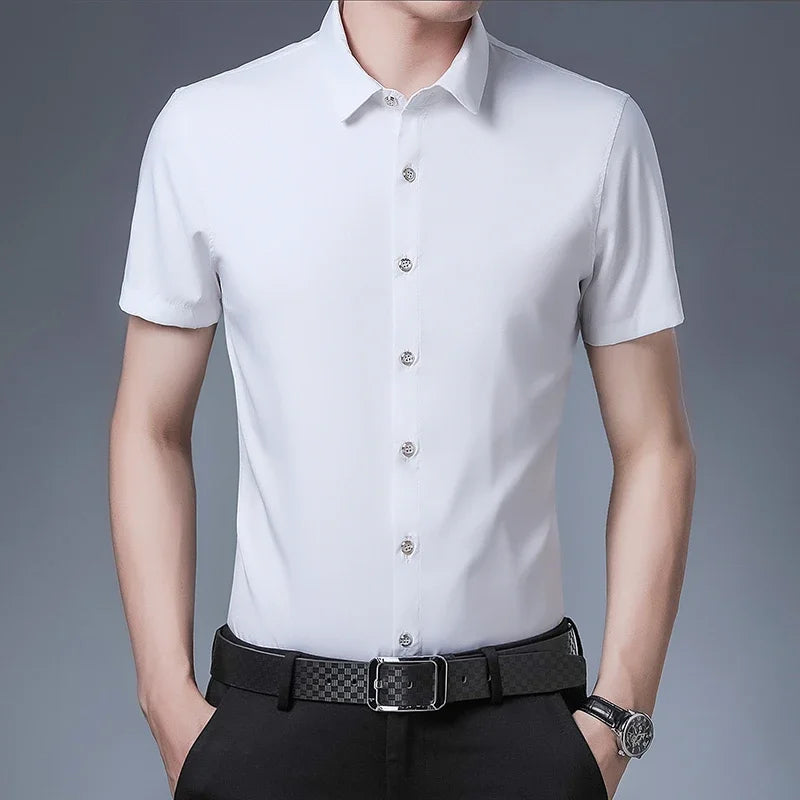 Business Casual κοντομάνικο πουκάμισο