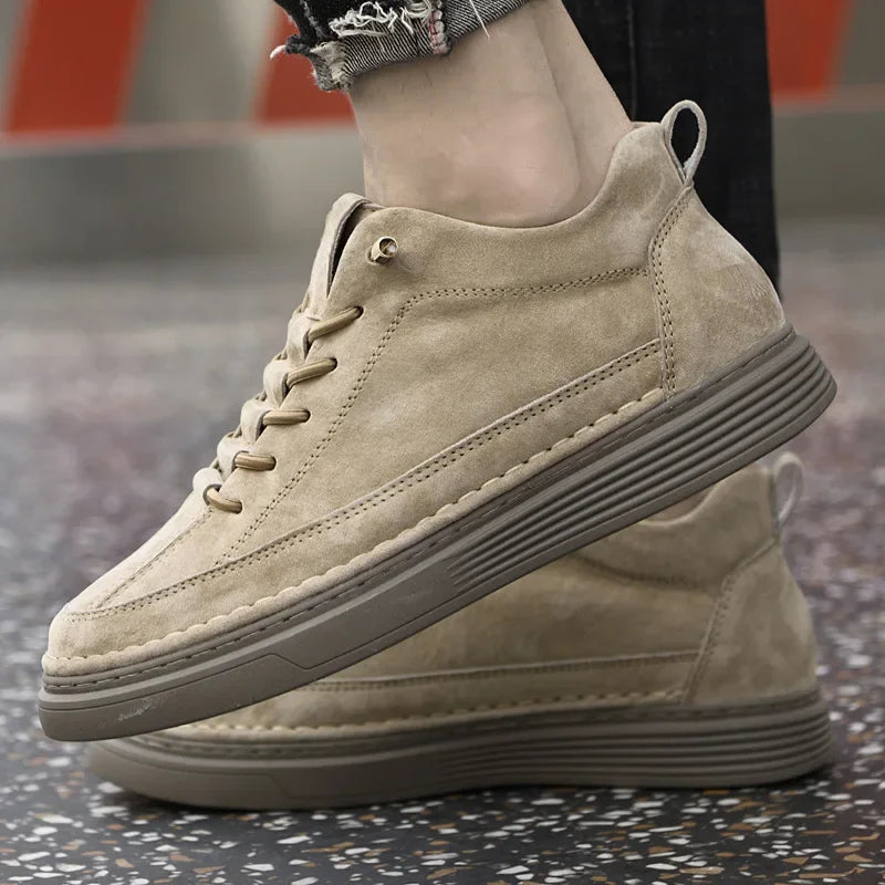 Κομψά δερμάτινα παπούτσια