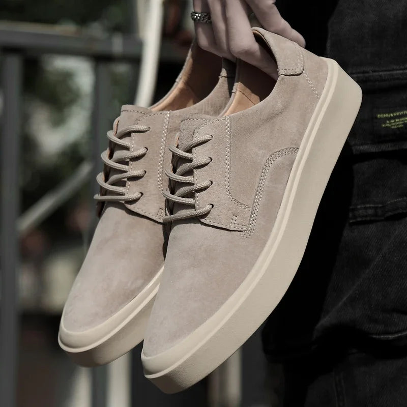 Κομψά δερμάτινα παπούτσια