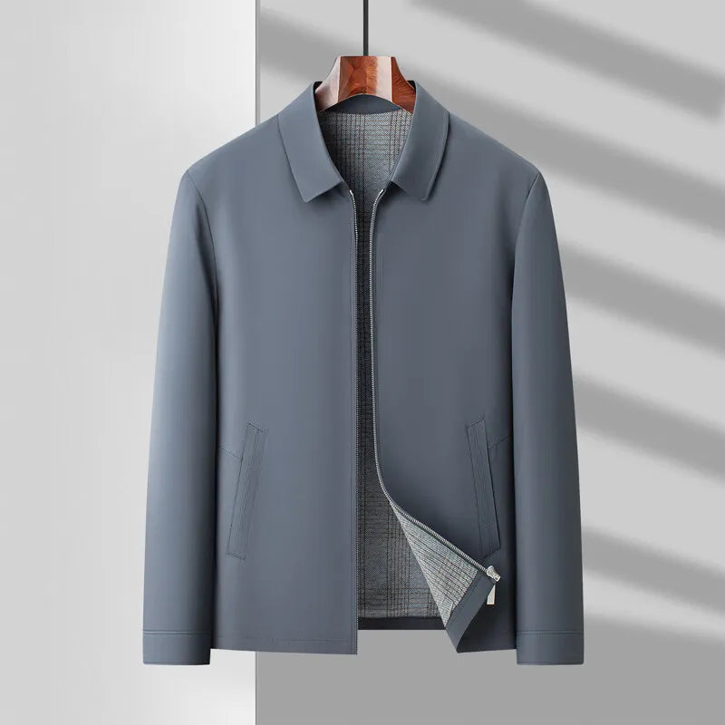 Προσαρμοσμένο μπουφάν με φερμουάρ