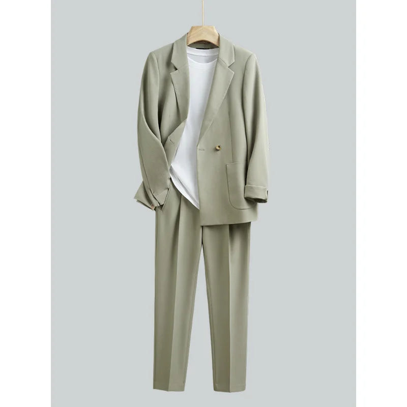 Κομψό ανδρικό σετ χαλαρής εφαρμογής