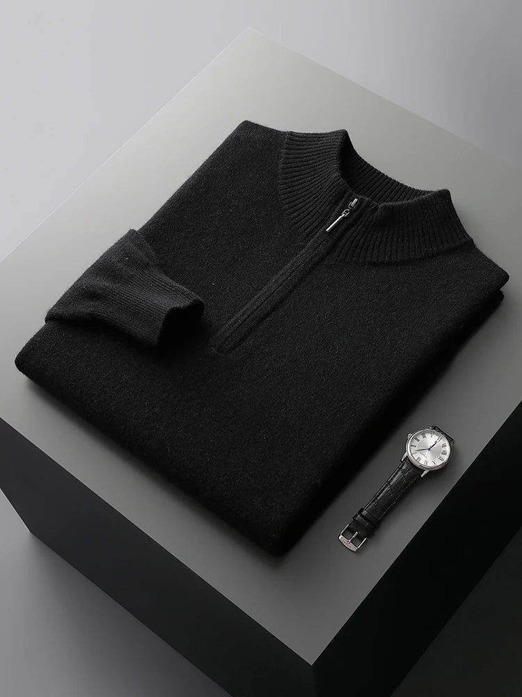 Φλορεντία Κασμίρ Πουλόβερ με Φερμουάρ