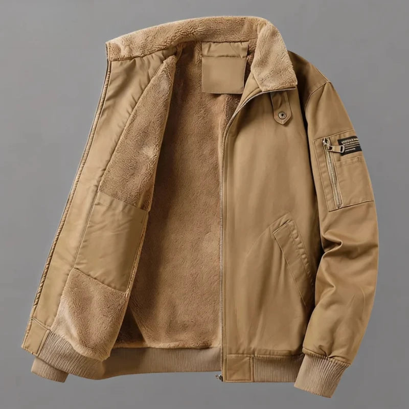 Μπουφάν από βαμβάκι με φόδρα