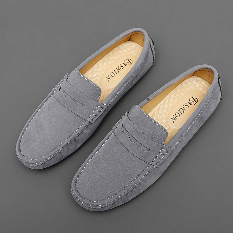Σουέτ μποτάκια Loafers