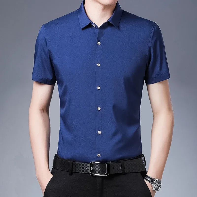 Business Casual κοντομάνικο πουκάμισο