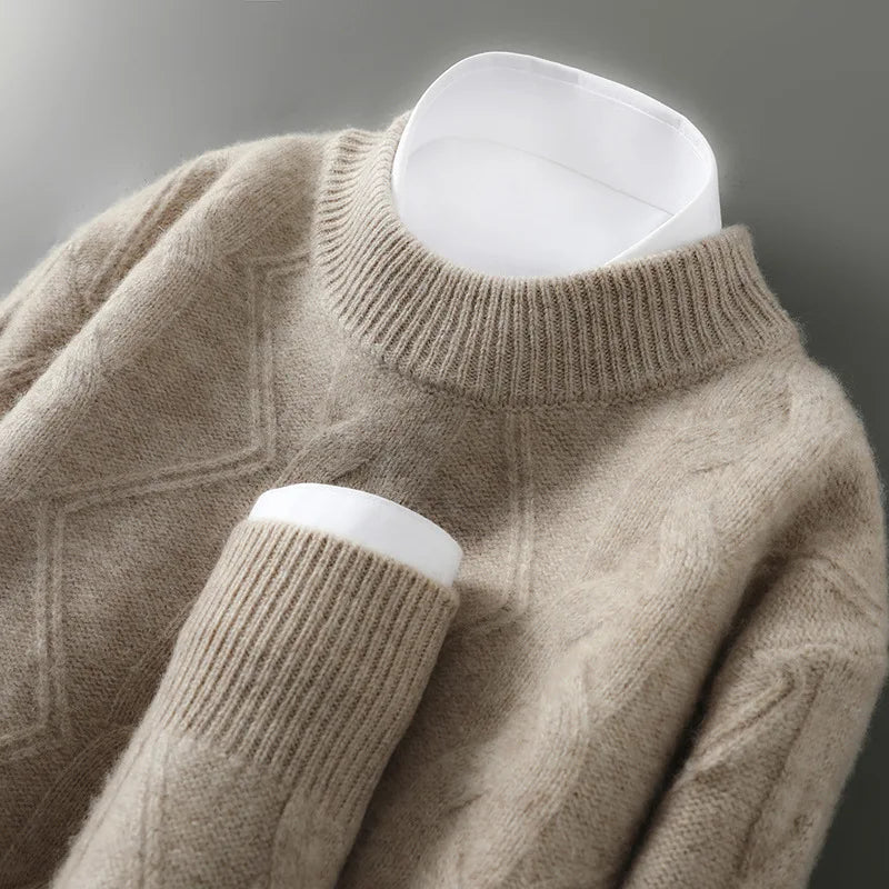 Κομψό πουλόβερ από κασμίρ