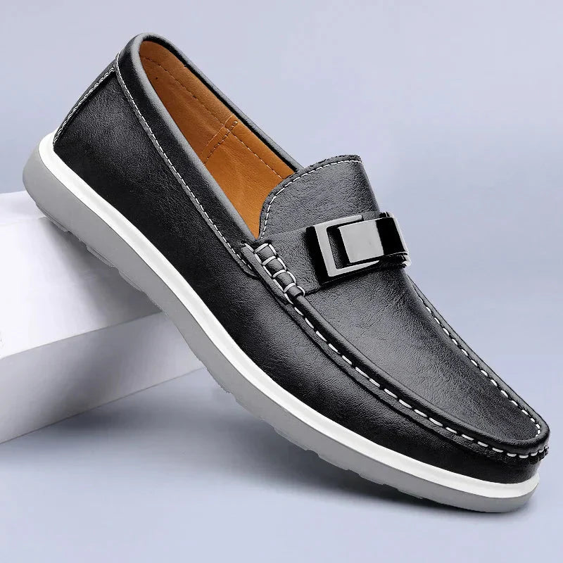 Πολυτελή δερμάτινα παπούτσια Loafers