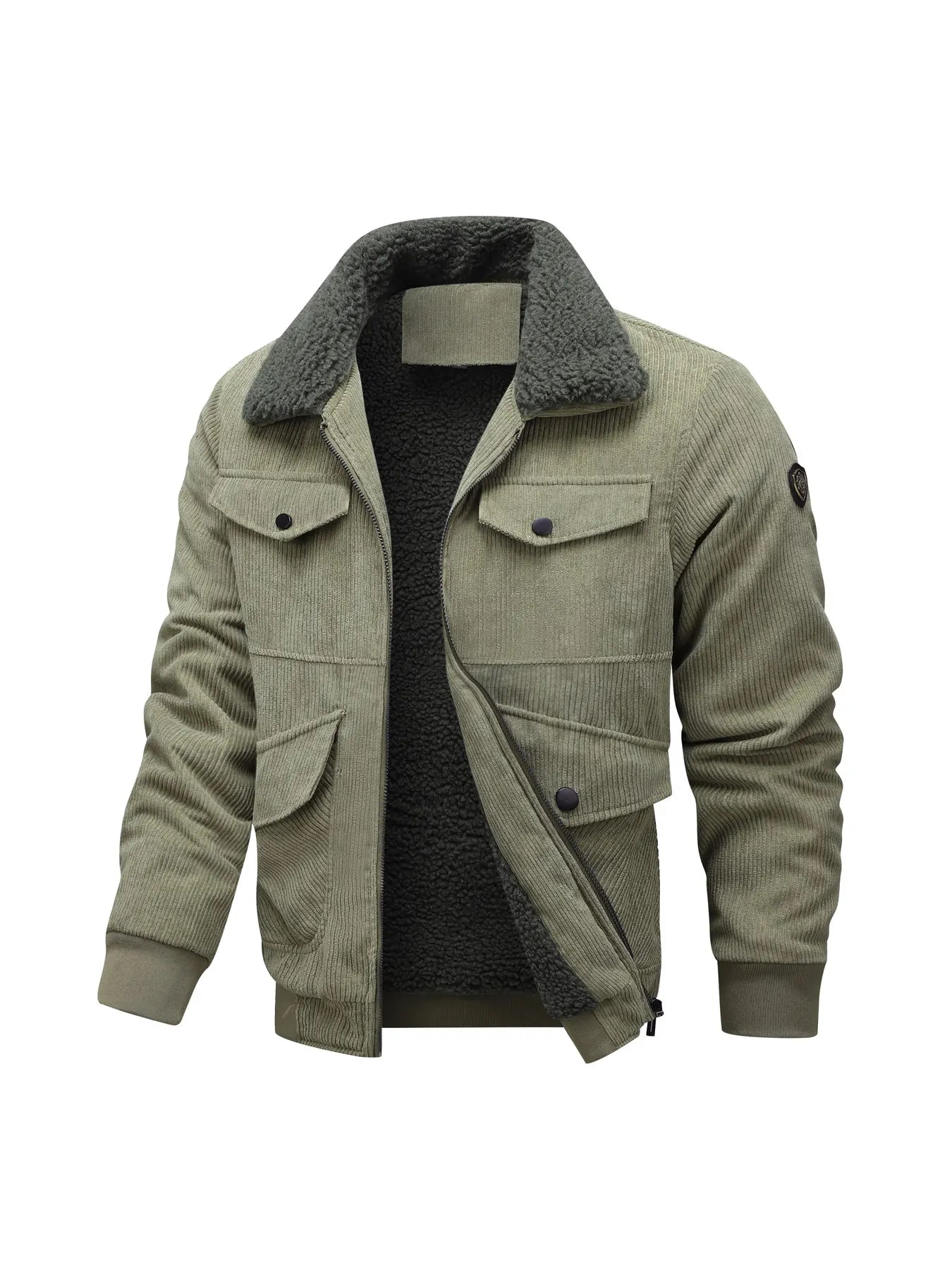 Κομψό μπουφάν από κοτλέ