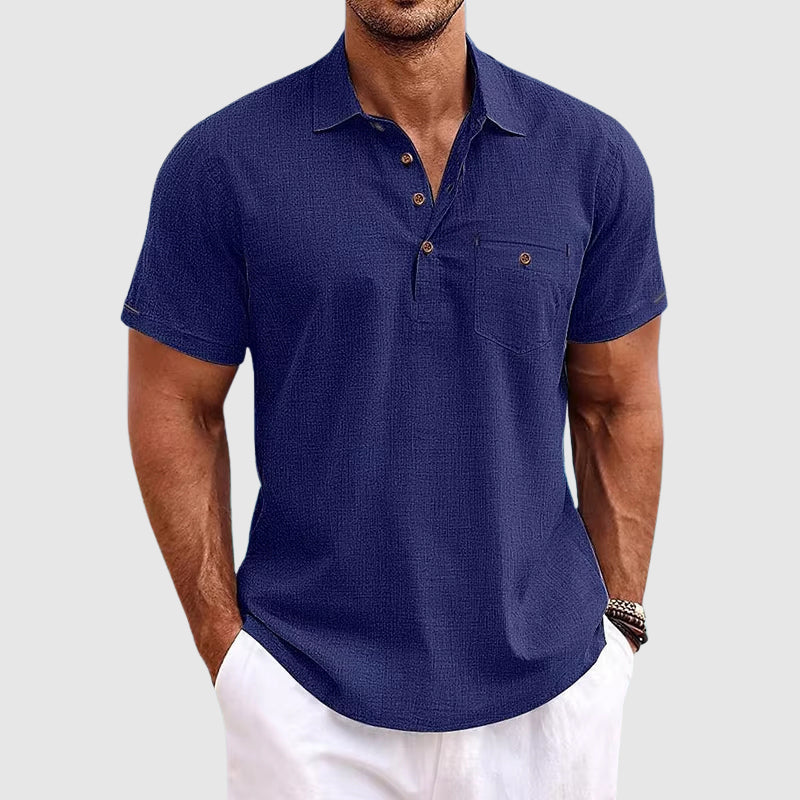 Λινό πουκάμισο Polo