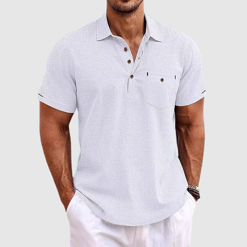 Λινό πουκάμισο Polo
