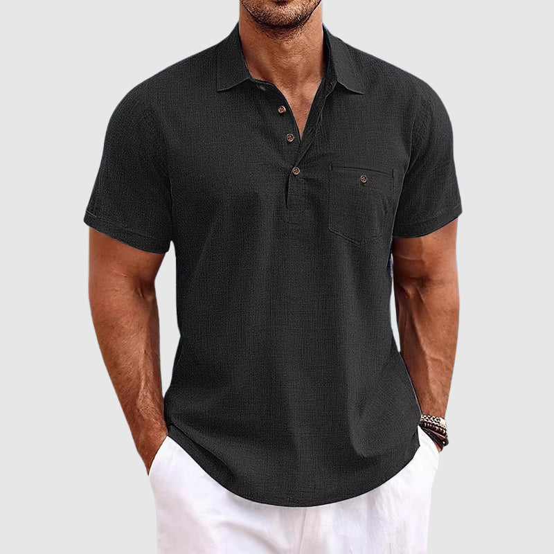 Λινό πουκάμισο Polo