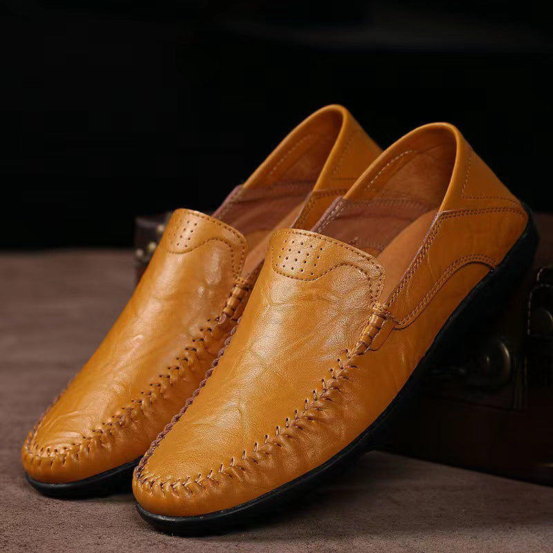 Las Vegas δερμάτινα παπούτσια Loafers