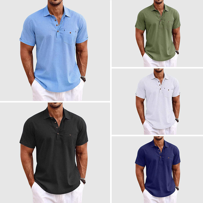 Λινό πουκάμισο Polo