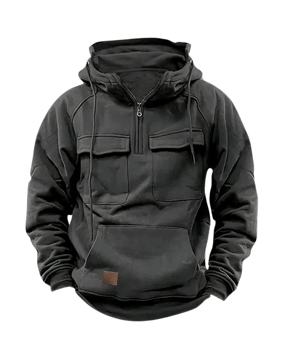 Πουλόβερ με κουκούλα