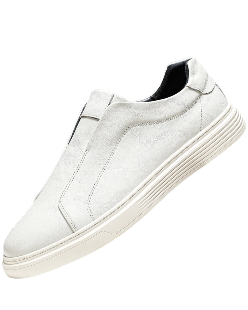 Κλασικά δερμάτινα παπούτσια Slip-On